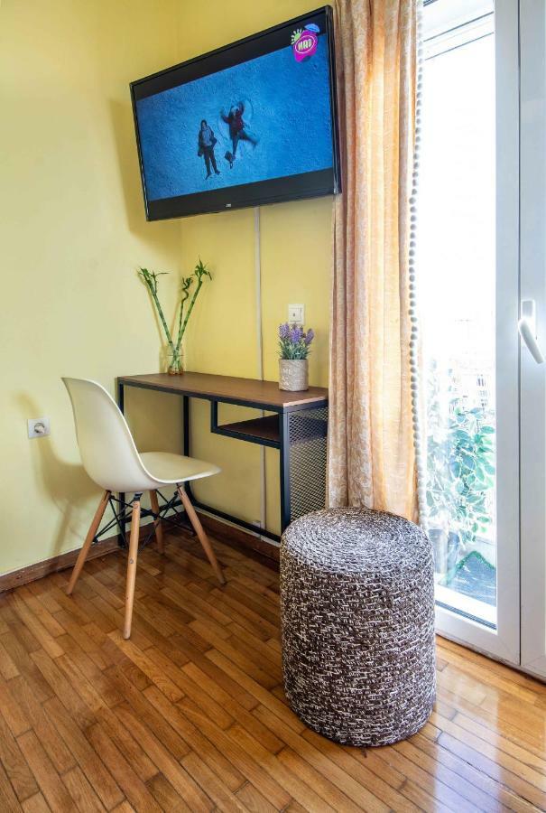 Central 6Th Floor Studio Near Metro & View&200Mbps Афіни Екстер'єр фото