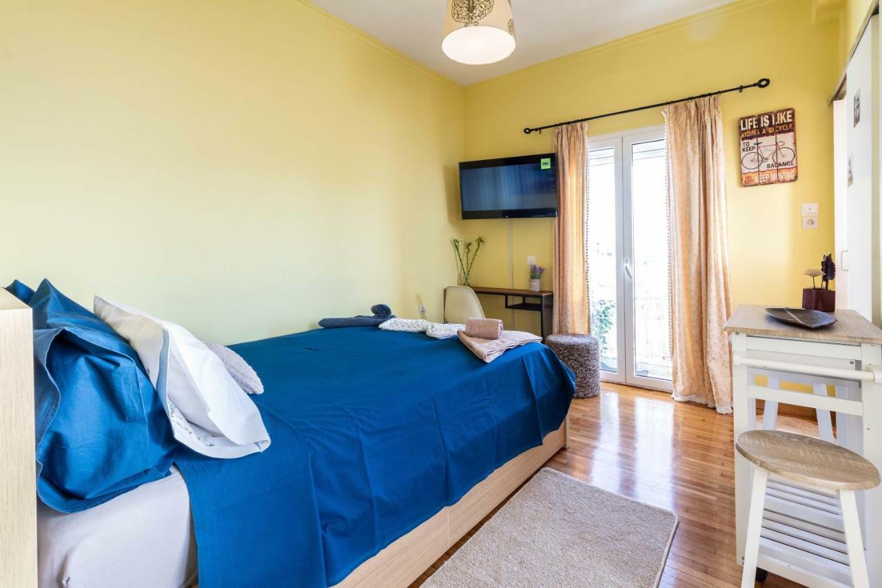 Central 6Th Floor Studio Near Metro & View&200Mbps Афіни Екстер'єр фото
